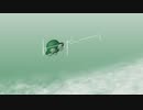 飛行中に未確認飛行物体（UFO）が現れる⁉