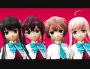 【MMD艦これ】つかさ式 風雲＆夕雲型姉妹『FREELY TOMORROW』