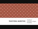 Traditional Marketing