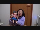 【作ってみた】DAISO編み機：毛糸deリリアン　ニット帽でぽぽちゃんのニット帽を作るあい❤ポンポンも付けてみたwww