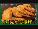 酒が手品のように消える…【手羽先から揚げ】