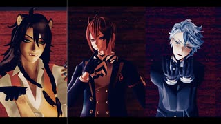 【MMDツイステ】ワンルーム･オール･ザット･ジャズ【リドル･レオナ･アズール】