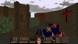 【Final Doom】Plutonia 2 MAP 05 ～Flooded Chapel～ UV-Max in 4:18
