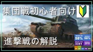 【Map解説有】集団戦初心者向け　進撃戦の解説１