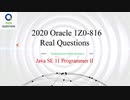 OCP Java 11 Part 2 Exam 1Z0-816 Questions - Java SE 11 Programmer II