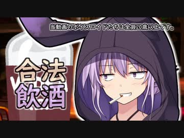 合法少女飲酒中