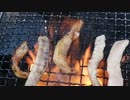 【野外飯】豚トロでBBQ！この焼き方ができたら最高の味わい！