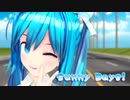 【MMD】 Sunny Days! 初音ミク 葉月式(♮はぐみく！)