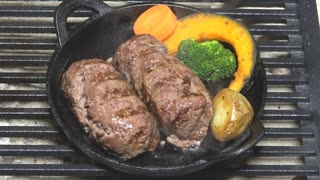 REFRESHING HAMBURGER STEAK【Naga-Hibachi & Ossan 156】