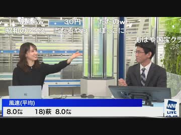 最新気象解説 山口さんは好きなアイスクリームはありますか？ (2020-05-09)