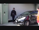後輩の車がズタボロの傷だらけにされとる。