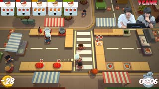 第2回VGAME 協力して料理を作るのは難しい！？OVERCOOKED