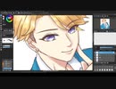 お絵かき動画　あんスタ【鳴上嵐】