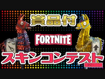 フォートナイト】　スキンコンテスト「第2回」
