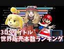 【3DS】ミリオンセラー任天堂タイトル世界販売本数ランキングの推移□2011年2月～2020年3月【ニンテンドー3DS】
