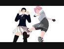 【MMDアクション】Strike difference【MMDオリキャラ】