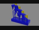 【blender】流体シミュレーション使ってみた4