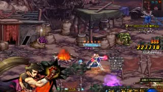 アラド戦記　TE警備練習　　女ストライカー