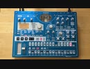 鉄道唱歌でELECTRIBE MXの練習（6日目）