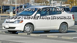 セダン＆ステーションワゴン 〜1.5L NAクラス 0-100km/h加速まとめ part1