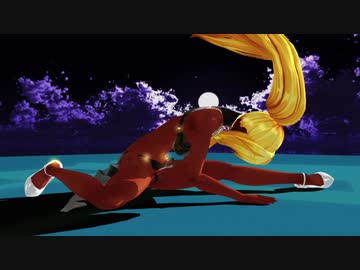 【MMD】一騎当千_褐色娘