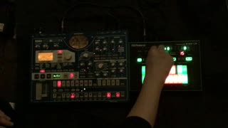 EMX-1とTB-3でbeat makingしてみた