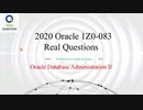 1Z0-083 Exam Questions - Oracle Database Administration II