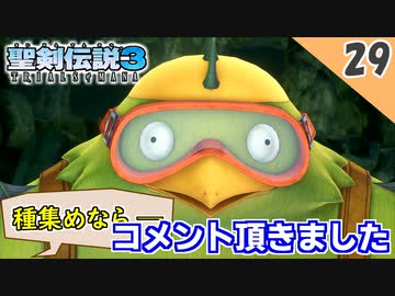 【聖剣伝説3 リメイク】船入手！アイテムの種集め行くぞ【実況】Part29