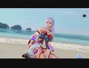 DoAX Venus Vacation :: Fiona Gravure Panel (Love Style Dance SSR) with lotions