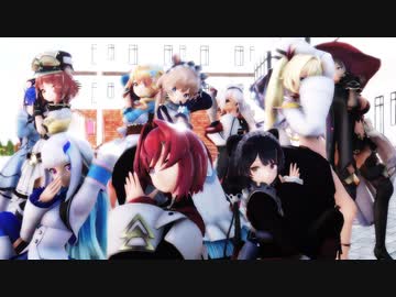 【にじさんじMMD]One Two Three【10人】