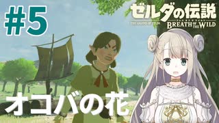 #5【ゼルダの伝説ブレスオブザワイルド】花畑を踏みつけて怒られる【女性実況】