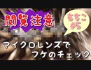 【ハリネズミ】マイクロレンズで見る！入浴前の汚れチェック【もちこ#5】