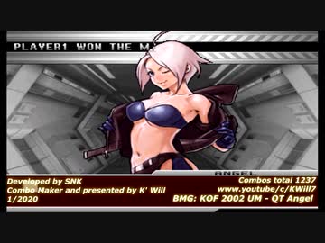 KOF 2002 ANGEL / アンヘル Combos Collection HD #31
