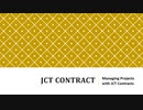 JCT Contract