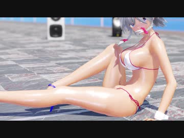 【東方MMD】咲夜美鈴パチュリーでMasked Bitch