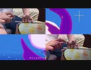 【定規】"ハルジオン"を定規で弾いてみた【おれお】