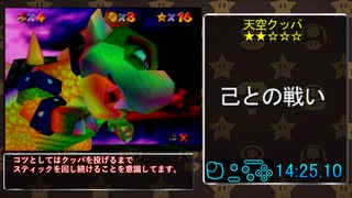 【RTA】スーパーマリオ64 16枚RTA 14:59.33 元世界記録をガチ解説