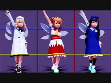【そばかす式MMD】　GimmexGimme　　さにー・すたー・るな