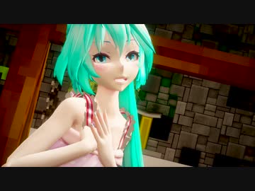【MMD X Minecraft】syrupy lovely【初音ミク】【4K60P】