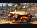ステーキ＆ベーコン・ホタテ　サンドイッチ