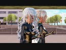 【Ray-mmd】ボディスーツのザラとポーラでChocolate Cream