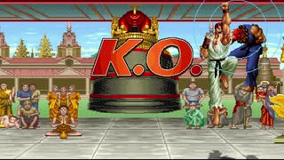【MUGENキャラ作成】リュウをKOFシステムで作ってみた