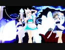 【東方MMD】 WAVE【咲夜・文・凛】