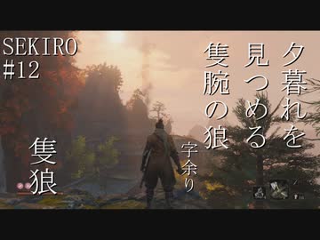 【実況プレイ】その男、一匹狼 ‐SEKIRO‐【その12】