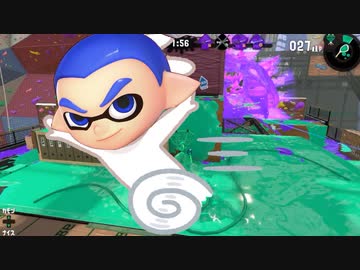 【実況】スプラトゥーン2でたわむれる 全ブキ制覇への道 Part20 ぬるぬるジェットくん