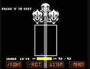 [Undertale(bad time simulator)]Custom attackをやってみた