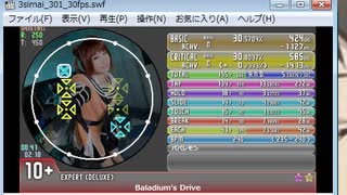 [創作譜面]　simai No.283　Baladium's Drive EXPERT