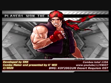 KOF 2002 RALF JONES / ラルフ・ジョーンズ Combos Collection HD #21