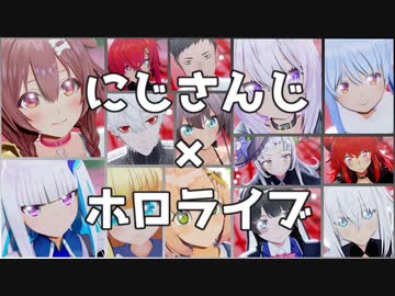 【MMD】色々なVtuber達が世界の真ん中を歩く【バーチャルYouTuber】