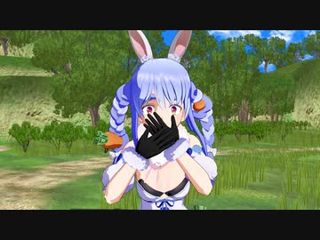 【ホロライブMMD】遭遇したぺこら【ドラクエ風】